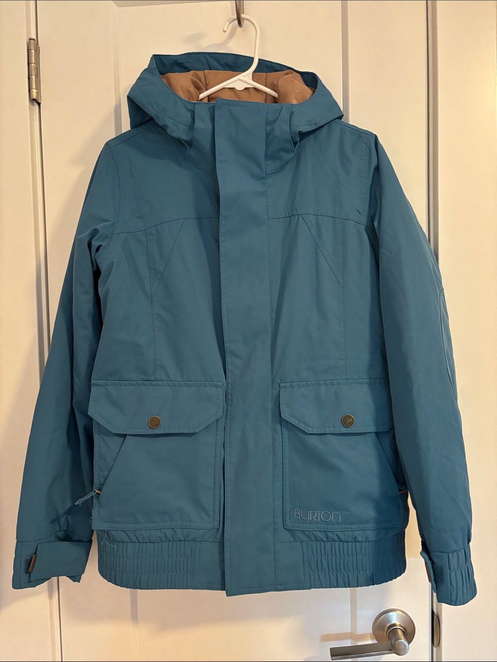 Burton Teal Hooded Women’s Ski or Snowboard Jacket